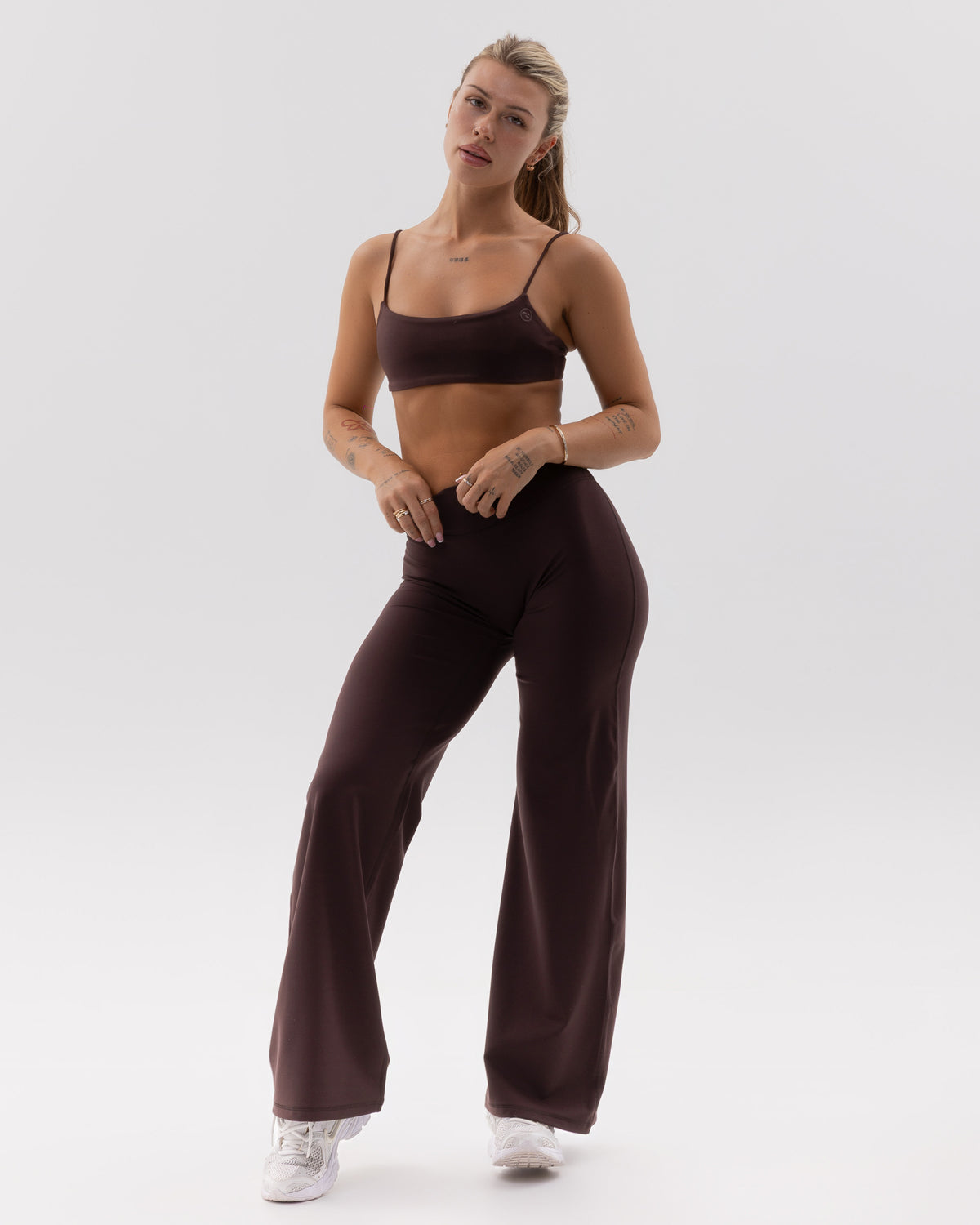 Bareline Straight Pant - Acı Kahve