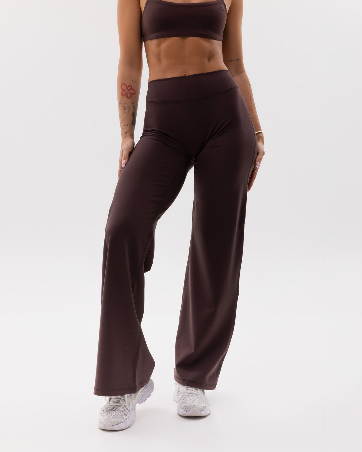 Bareline Straight Pant - Acı Kahve