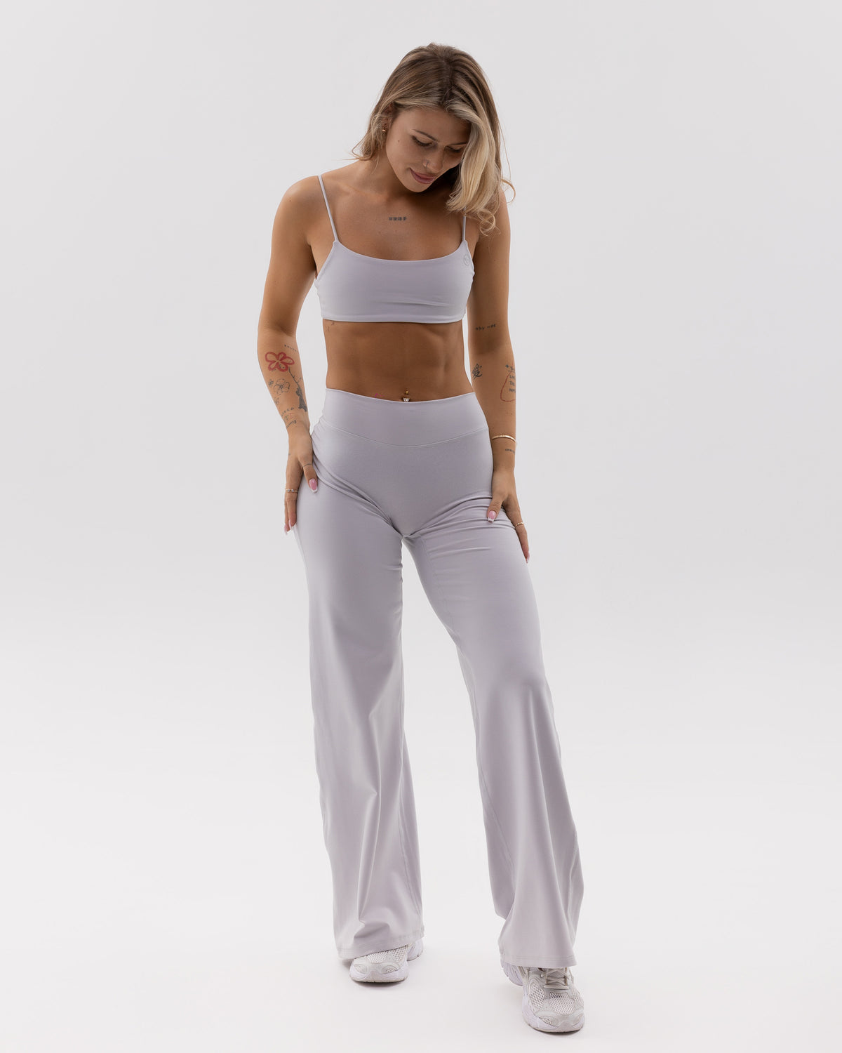 Bareline Straight Pant - Açık Gri