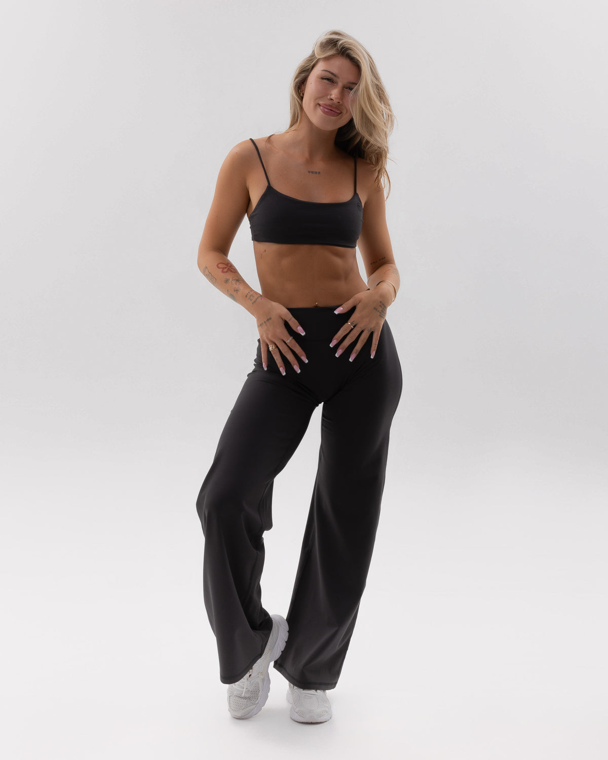 Bareline Straight Pant - Siyah