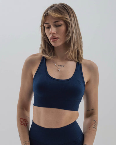 Essenza Sports Bra - Gece Mavisi