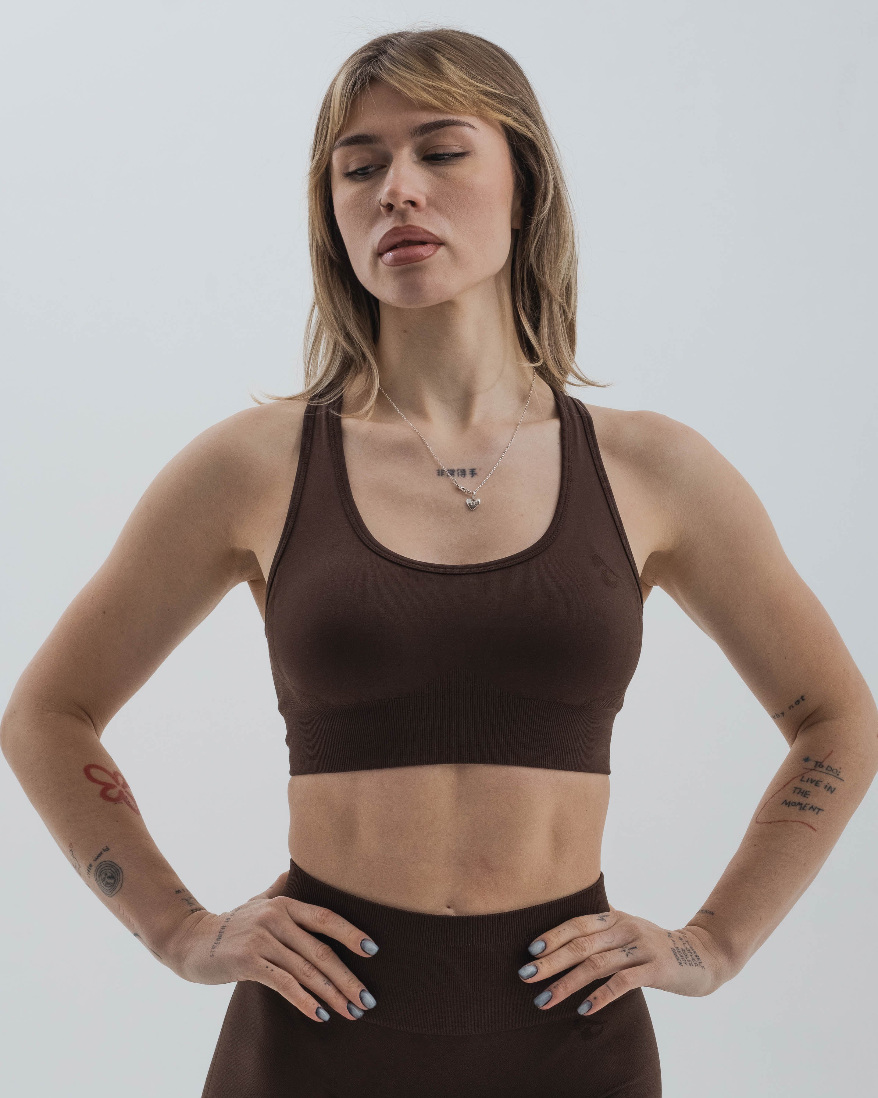 Essenza Sports Bra - Kahverengi